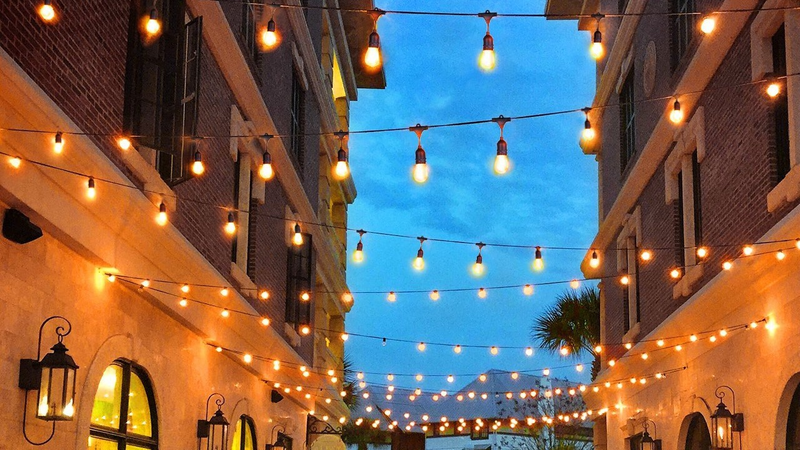 Cymas 49', 15-Bulb LED Globe String Lights, $60 with code 4MIPIVLN